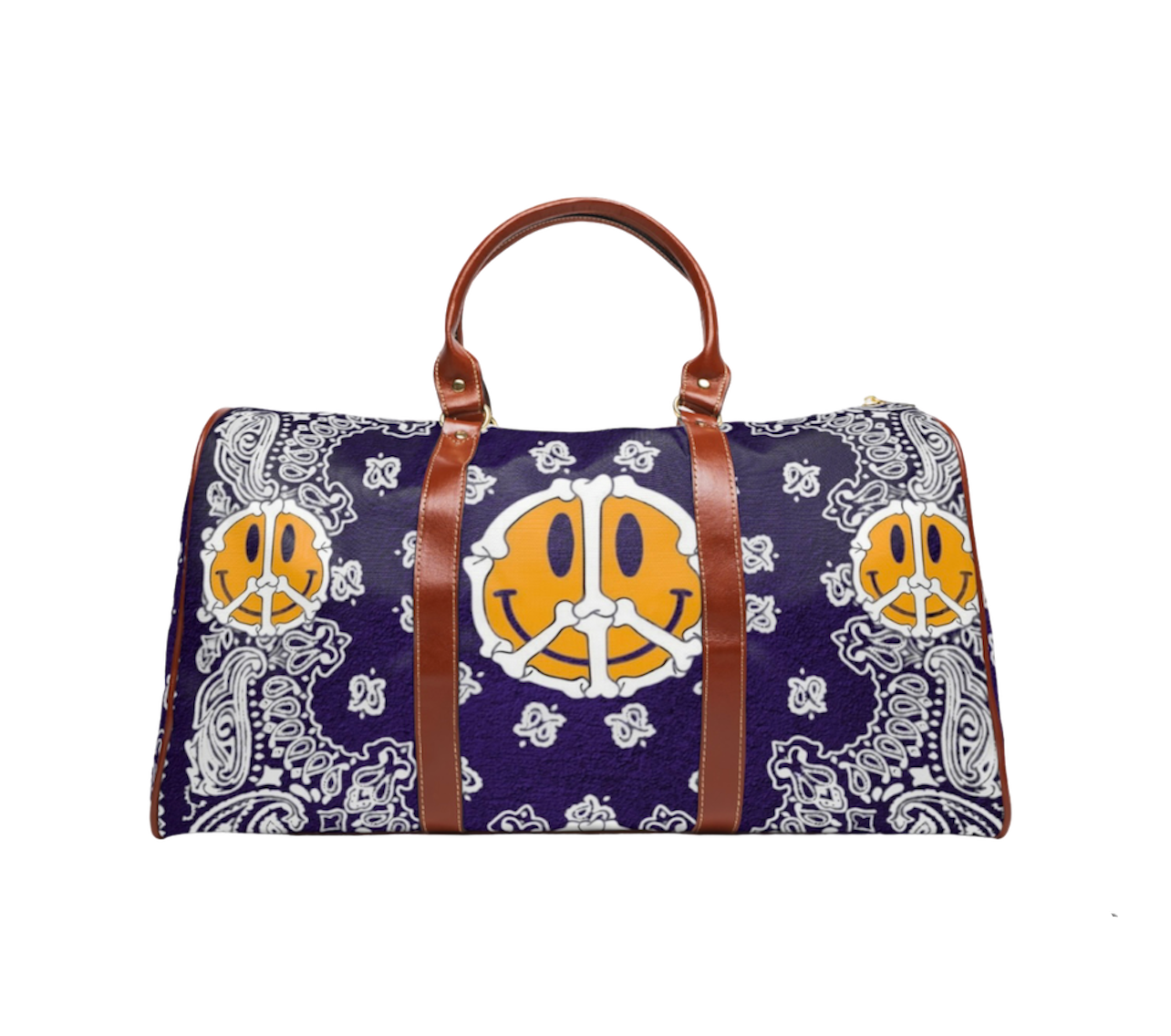 OGP Purple Paisleey Bag