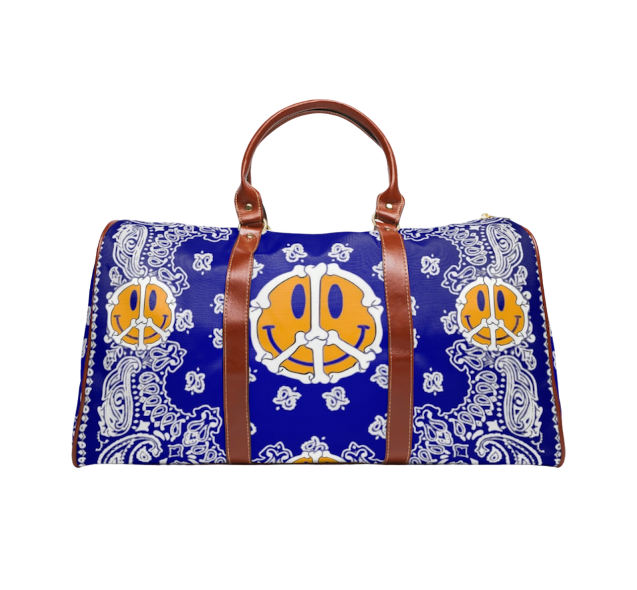 OGP Blue Paisleey Bag