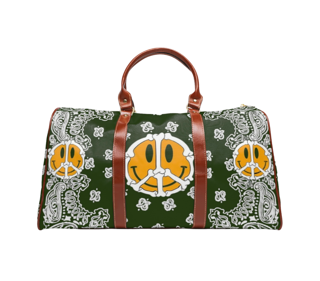 OGP Money Green Paisleey Bag